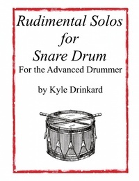 This collection of 8 original rudimental snare drum solos represents an advanced knowledge and mastery of the 40 International Drum Rudiments and a select few of the ever-emerging hybrid rudiments. Also included are two well-known traditional solos from the Civil War - "Downfall of Paris" and "Three Camps."
